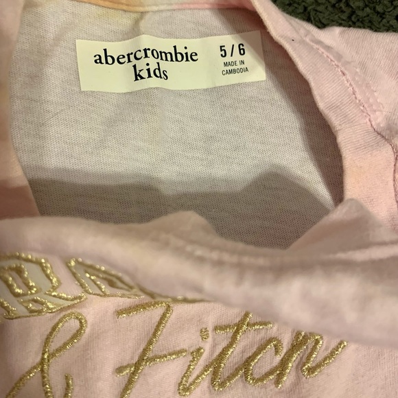 Abercrombie & Fitch Girls long sleeve size 5/6 - Picture 3 of 6
